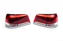 Задний фонарь внутренний левый Lexus LX570/450d 2012-2015, на крышке багажника, 1234 Upgrade