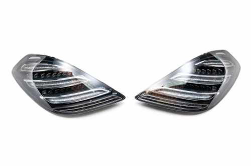 Задні ліхтарі Mercedes S-class W222 2013-2022, Black Edition, GBT (2 шт)