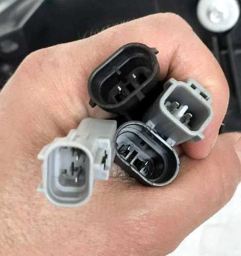 Передні фари чорні FULL LED для Toyota Camry V50 USA 2012-2017
