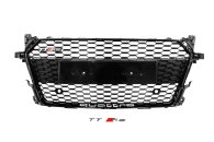 Передняя решетка RS-Style V-2 Audi TT 8J/8S 2014-2020, черная, GT Tuning