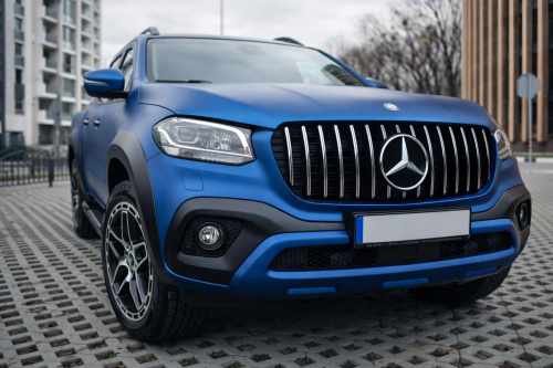 Передняя решетка GT Panamericana Mercedes X class W470 2017-2020, Cixtai