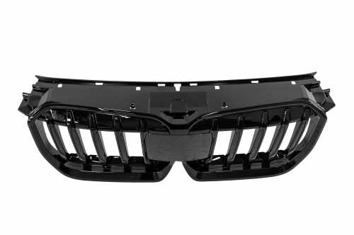 Решітка Ніздрі 1 Смуга (чорний глянець) BMW X1/iX1 (U11) 2022+, GBT