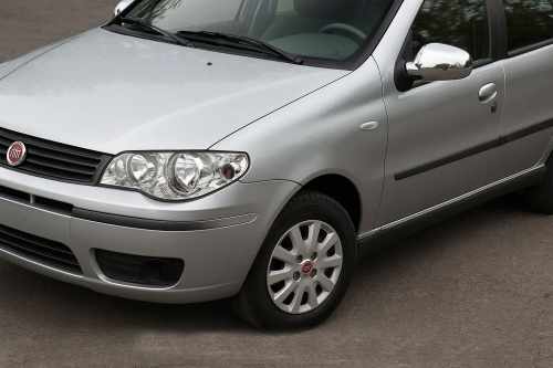 Накладки на дзеркала Fiat Albea 2002-2012, хромований ABS-пластик, Carmos (2 шт)