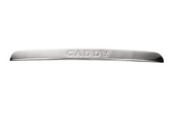 Накладка над номером Volkswagen Caddy 2004-2010 / Caddy 2010-2015, нержавіюча сталь, Carmos, арт. car2969
