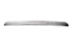 Накладка над номером Volkswagen Caddy 2K 2004-2010 / Caddy 2010-2015, нержавіюча сталь, Carmos, арт. car2969