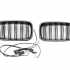 Ніздрі M-Look LED (чорний глянець) BMW 5 серія F10/F11 2010-2016, GBT — фото 8