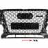 Передняя решетка RSQ-Style Audi Q5 2008-2012, черная, GT Tuning — фото 4
