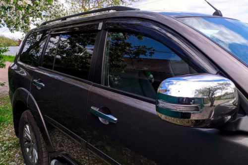 Вітровики Mitsubishi Pajero Sport 2008-2015, HIC (4 шт)