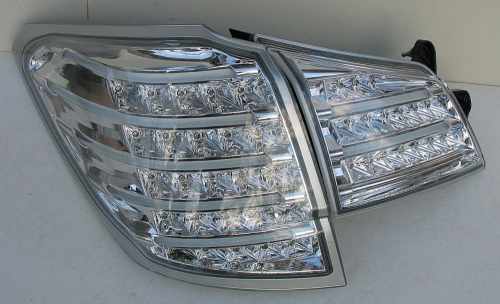 Задні ліхтарі світлодіодні LED хром BR9 для Subaru Outback 2009-2014