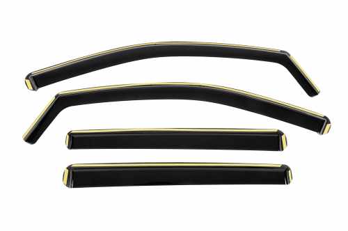 Вітровики Volkswagen Amarok 2022+, вставні, Niken Luxury (4 шт)