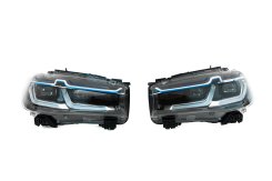 Передние фары G05 preLCI Design BMW X5 F15 2013-2018 / X6 F16 2014-2019, GBT (2 шт)