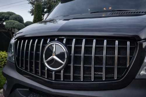 Передня решітка GT Panamericana Хром Mercedes Sprinter W906 2013-2018, Cixtai