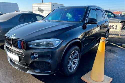Вітровики BMW X5 F15 2013-2018, з хромованим молдингом, HIC (4 шт)