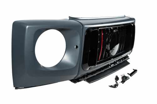 Решетка радиатора Rocket Mercedes G class W463 2018-2024, Cixtai
