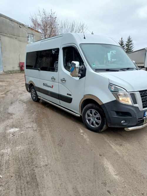 Накладки на дзеркала Nissan NV400 2010-2024, хромований ABS-пластик, Carmos (2 шт)