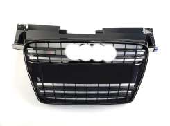 Решетка радиатора Full Black (в стиле TTS) для Audi TT 8J 2010–2014