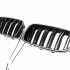 Ніздрі M-Look LED (чорний глянець) BMW 5 серія F10/F11 2010-2016, GBT — фото 3