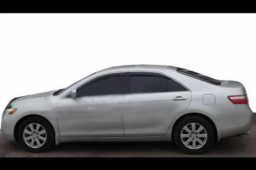 Вітровики Toyota Camry 2006-2011, EU, з хромованим молдингом, HIC (4 шт)