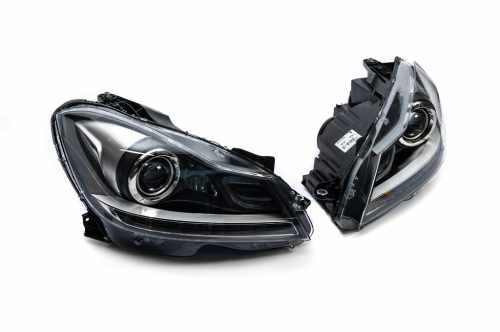 Передние фары LED Mercedes C-class W204 2011-2015, GBT (2 шт)