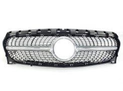 Решетка радиатора Mercedes CLA-Class W117 2017–2019 рік Diamond Silver