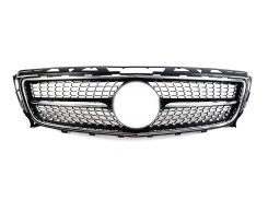 Решетка радиатора Black Diamond на Mercedes-Benz CLS-Class C218 2011-2014 года