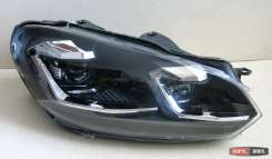 Передні фари чорні стиль Golf 7.5 для Volkswagen Golf 6 20089-2012
