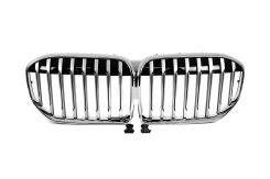 Ноздри 1 планка (Chrome) BMW 7 серия G11/G12 2019-2022, GBT