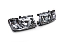 Передние фары Safari светлые Nissan Patrol Y61 2004-2008, GBT (2 шт)