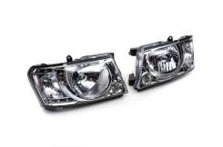 Передние фары Safari светлые Nissan Patrol Y61 2004-2008, GBT (2 шт)