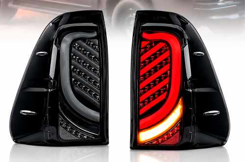 Задні ліхтарі V1 Toyota Hilux AN120 2015+, 1234 Upgrade (2 шт)