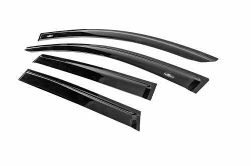 Ветровики Nissan Qashqai 2007-2014, 7 мест, HIC (4 шт)