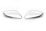 Накладки на дзеркала Hyundai I-30 2012-2017, нержавіюча сталь, Carmos (2 шт)