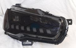 Передние фары FULL LED Audi Q7 стиль для Mitsubishi Lancer X 2007+