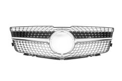 Передняя решетка радиатора Diamond Silver Mercedes GLK class X204 2009-2012, Cixtai