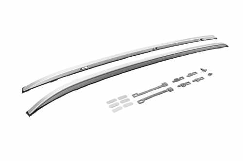Рейлінги Nissan Qashqai 2021+, сірі, оригінальний дизайн, Cixtai (2 шт)