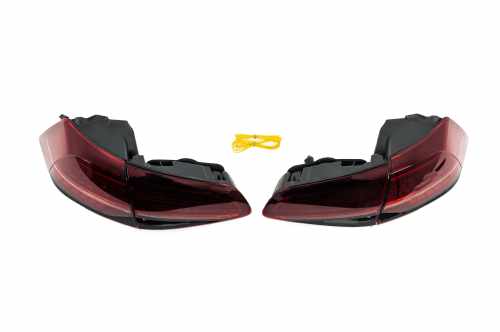 Задні LED ліхтарі Volkswagen Golf 7/E-Golf 5G 2012-2017, GBT (2 шт)