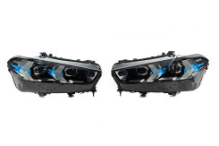 Передние фары рестайлинг BMW X5 G05 2019-2026, требуется замена бампера, GBT