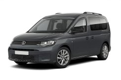 Вітровики Ford Connect Mk3 2021+ / Volkswagen Caddy, з хромованим молдингом, Niken Luxury (2 шт)