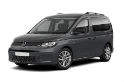Вітровики Ford Connect Mk3 2021+ / Volkswagen Caddy, з хромованим молдингом, Niken Luxury (2 шт)