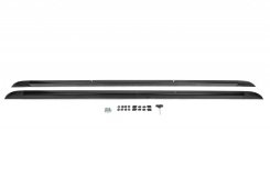 Рейлінги Opel Vivaro 2015-2019 / Renault Trafic / Nissan NV300/Primastar, чорні, довга база, Erkul (2 шт)