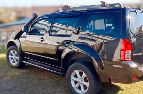 Ветровики Nissan Pathfinder R51 2005-2014, HIC (4 шт)