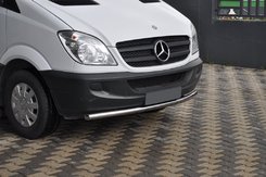 Передняя нижняя дуга ST008 (нерж.) 2013-2022, 60мм для Mercedes Sprinter 2006-2018 .