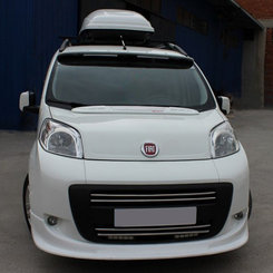 Козирок на капот (під фарбування) для Peugeot Bipper 2008↗ мм.