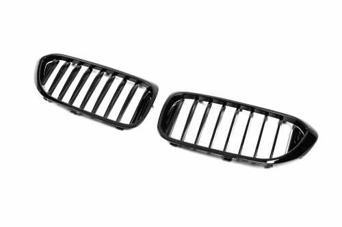 Ніздрі 1 Смуга (чорний глянець) BMW 5 серія G30/G31 2017-2020, GBT
