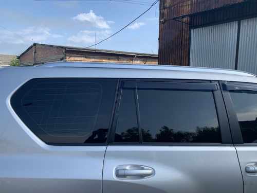 Рейлінги Toyota Land Cruiser Prado 150 2009-2023, сірі, Cixtai (2 шт)