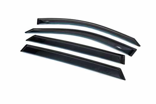 Вітровики Hyundai Santa Fe 2 2006-2012, HIC (4 шт)