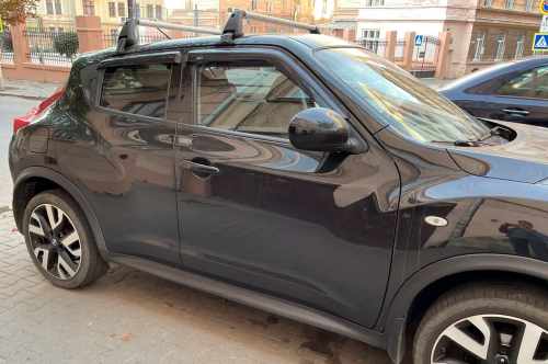 Ветровики Nissan Juke 2010-2019, HIC (4 шт)