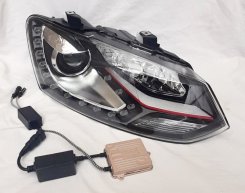 Передні фари GTI RSU для Volkswagen Polo Mk5 2009-2019