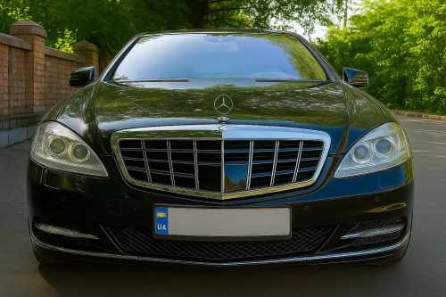 Решетка радиатора GT Panamericana Mercedes S-class W221 2009-2013, GBT