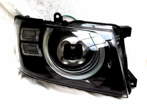 Передні фари FULL LED стиль Defender для Nissan Patrol Y61 2005+